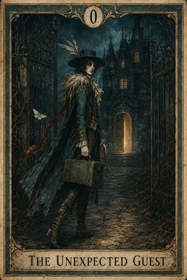 The Unexpected Guest, representing The Fool