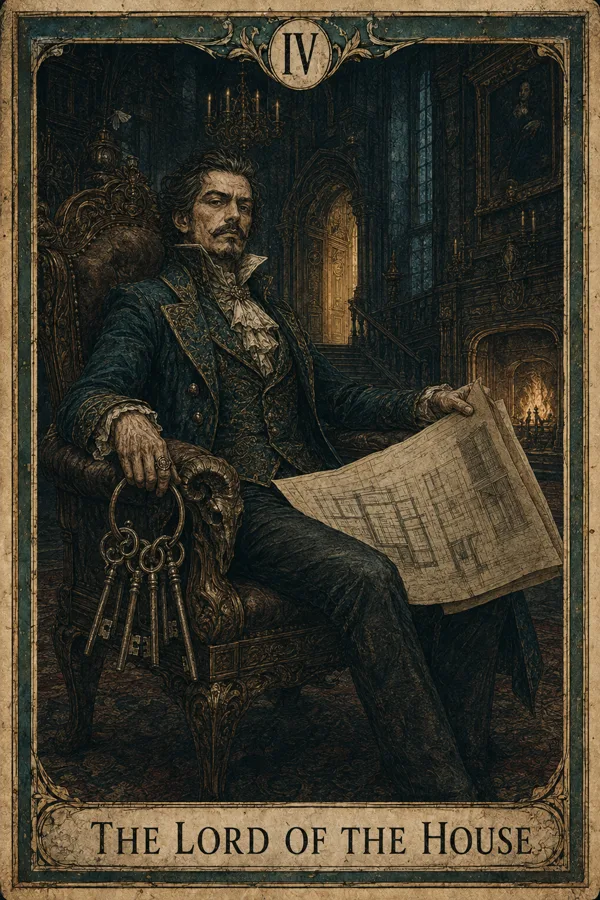 The Lord of the House, representing The Emperor