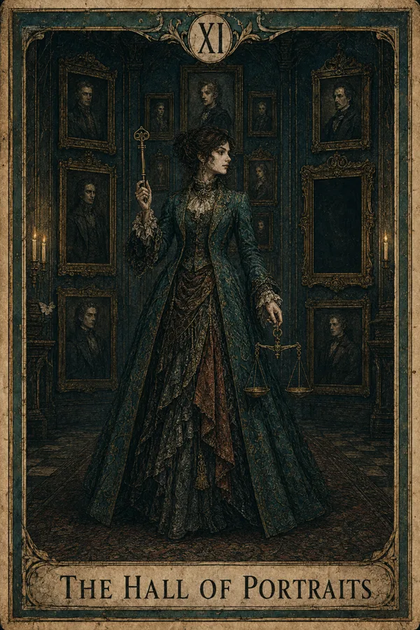 The Hall of Portraits, representing Justice
