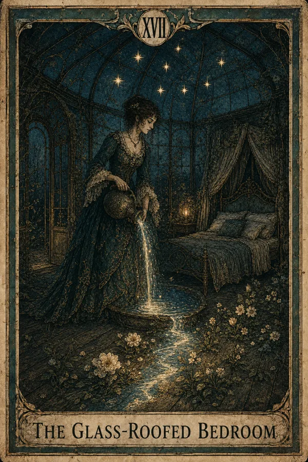 The Glass-Roofed Bedroom, representing The Star